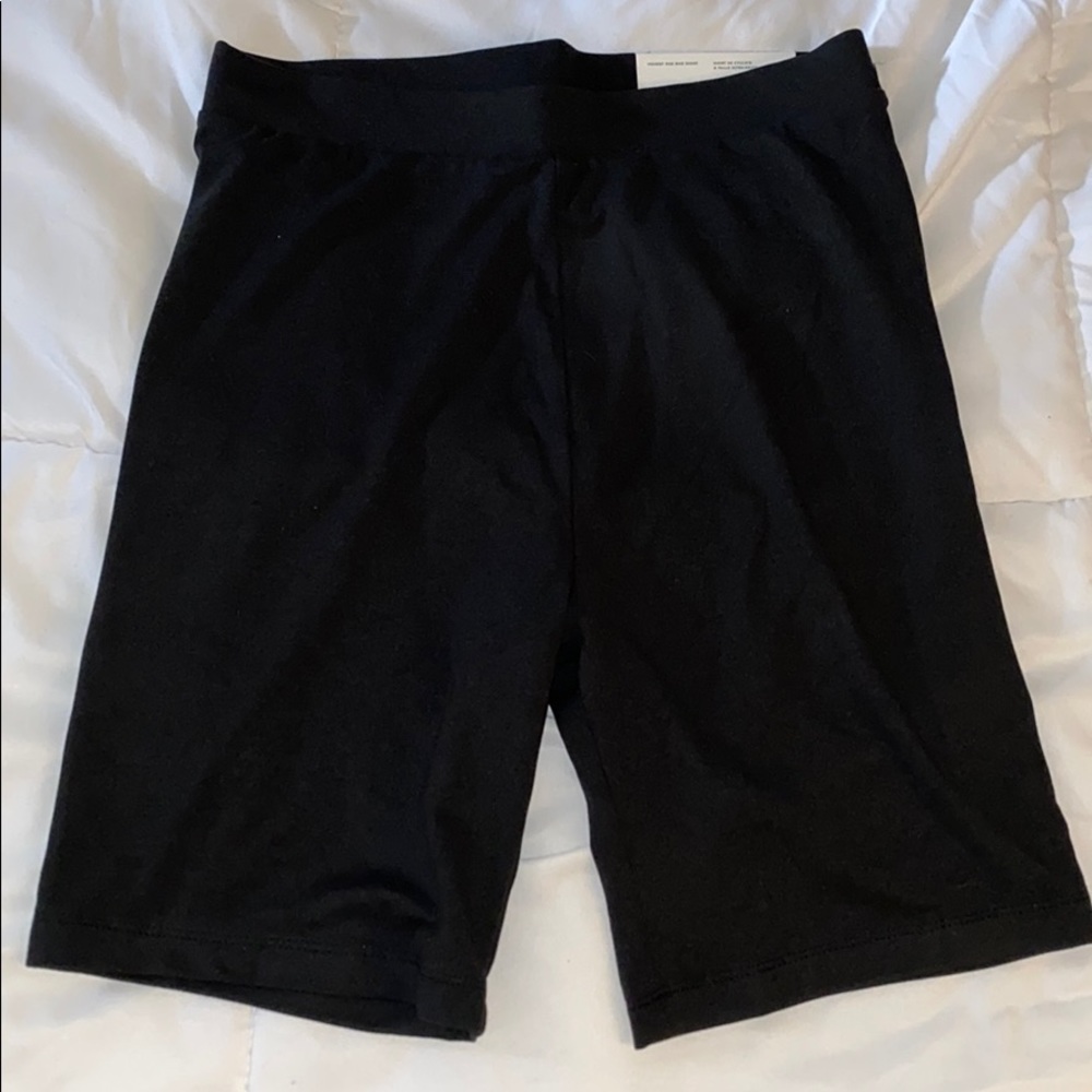 Aerie high rise bike shorts